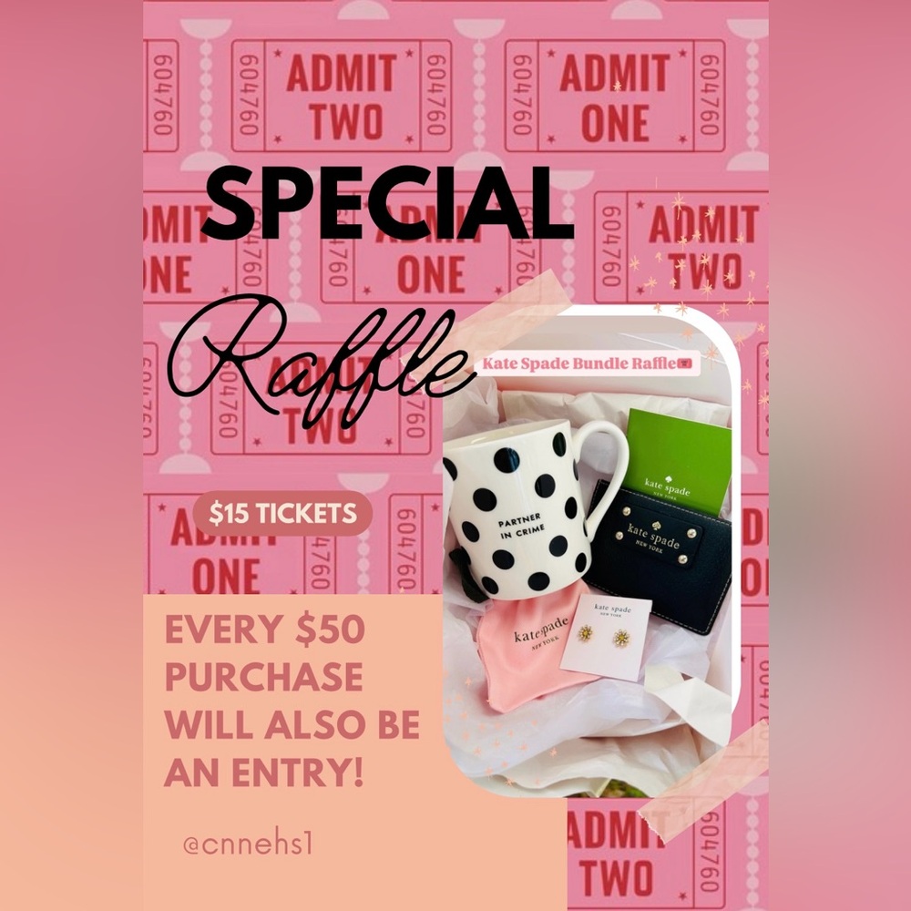 🎟️♠️Kate Spade Raffle♠️🎟️